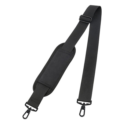 Taygeer Shoulder Strap, 52" Universal Replacement Laptop Shoulder Strap Luggage Duffel Bag Strap Adjustable Comfortable Belt with Metal Hooks for Briefcase Computer Messenger Bag Laptop Case, Black