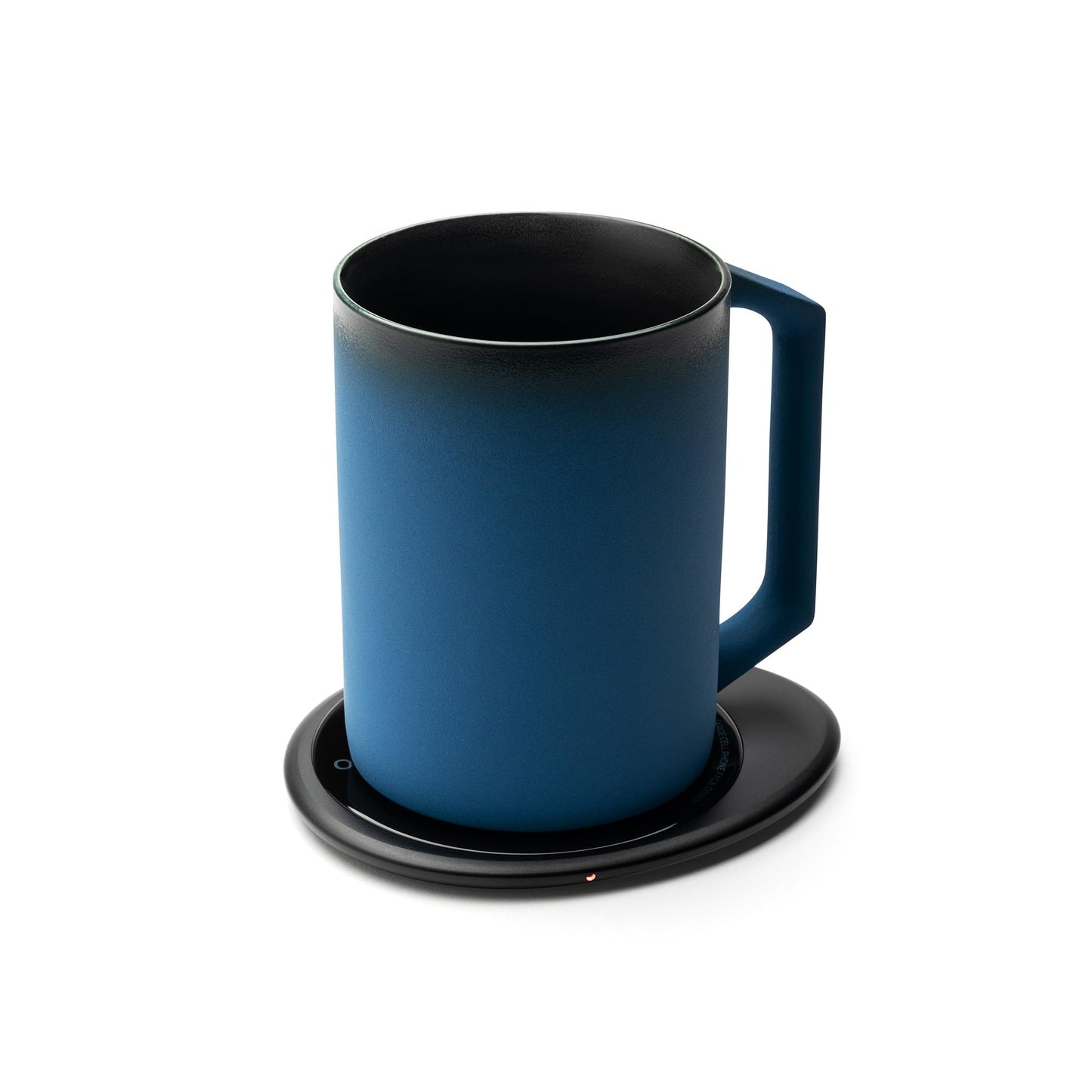 Ui Artist Collection Self-Heating Mug Set – Midnight Abyss | 12 fl oz / 355 mL Handcrafted Ceramic Coffee & Tea Mug with Heating Pad