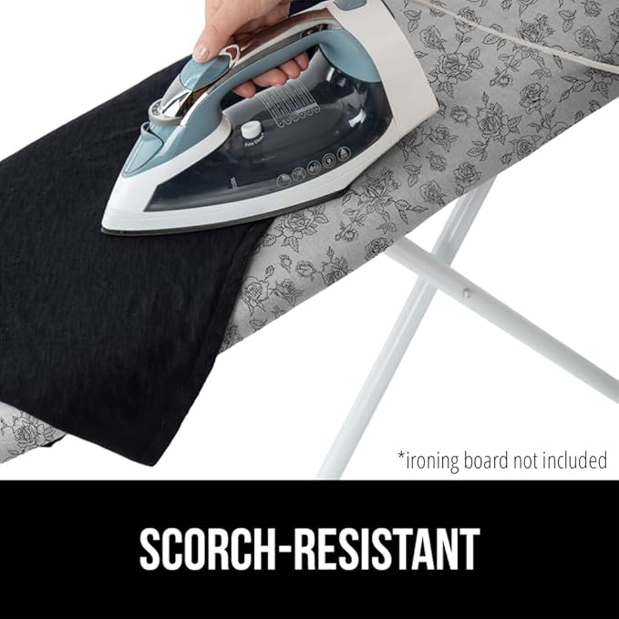 GORILLA GRIP The Original Ironing Board Cover and Pad, Silicone Coating