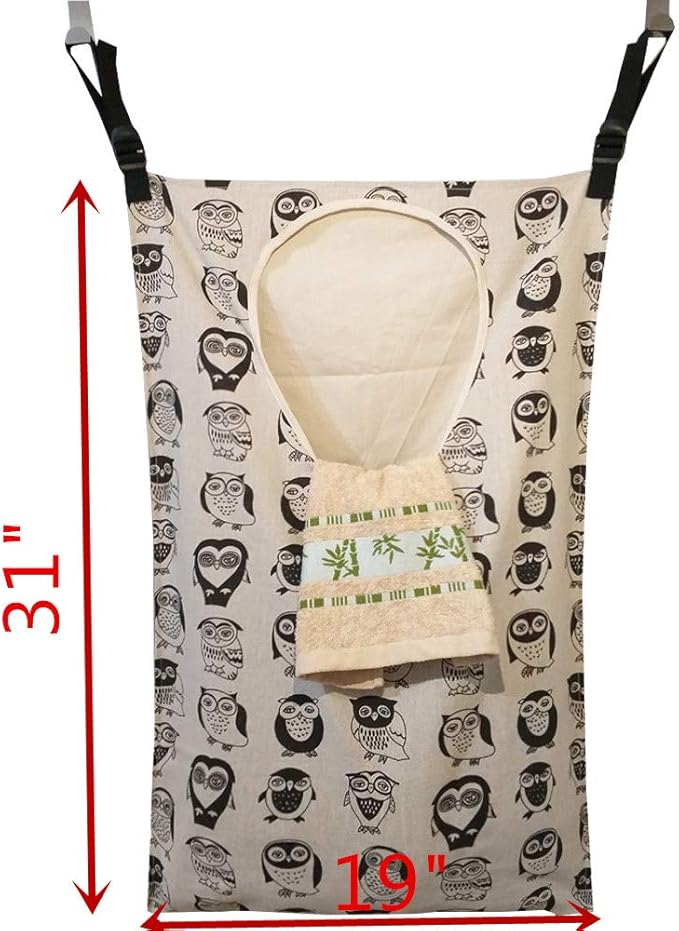 Adjustable Door-Hanging Laundry Hamper
