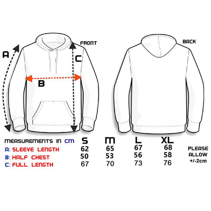 Star and Stripes Classic Plain Pullover Hoodie Unsex and These are Ideal for Mens and Ladies Hooded Sweatshirt, L, Black