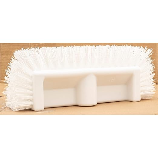 SPARTA Multi-Level Tile Scrub Brush 12" Wide Brush Head, Heavy-Duty Tile