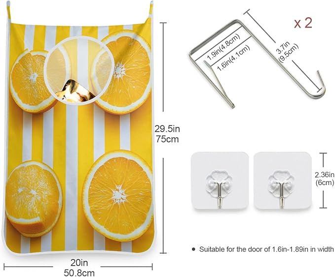 Hanging Laundry Hamper Over the Door