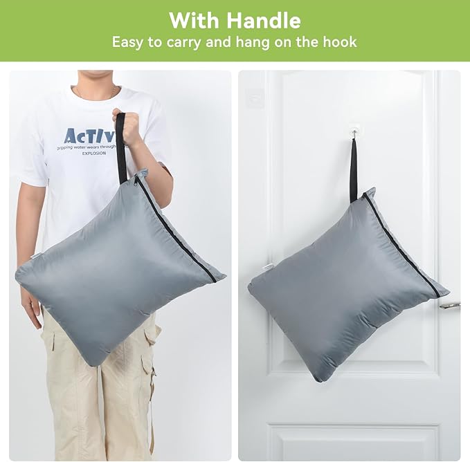OTraki 2PCS Wet Bags 16x20 inch Medium Wet Dry Bag