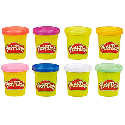 Play-Doh 8-Pack Neon Non-Toxic Modelling Compound Set, Creative Toys for 2+ Year Olds, Arts and Crafts