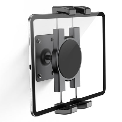 TeQable Tablet Wall Mount, 360° Rotating iPad Wall Mount Holder, Compatible with 4.7"-12.9" Tablets Including Phones, iPad Pro/Mini/Air, Samsung, Kindle, Galaxy Tab - Ideal for Gym, Kitchen, Work Use