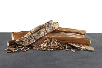 Weber Wood Pellets - Applewood (9kg), perfect for smoking poultry, 100% natural wood pellets (190104)