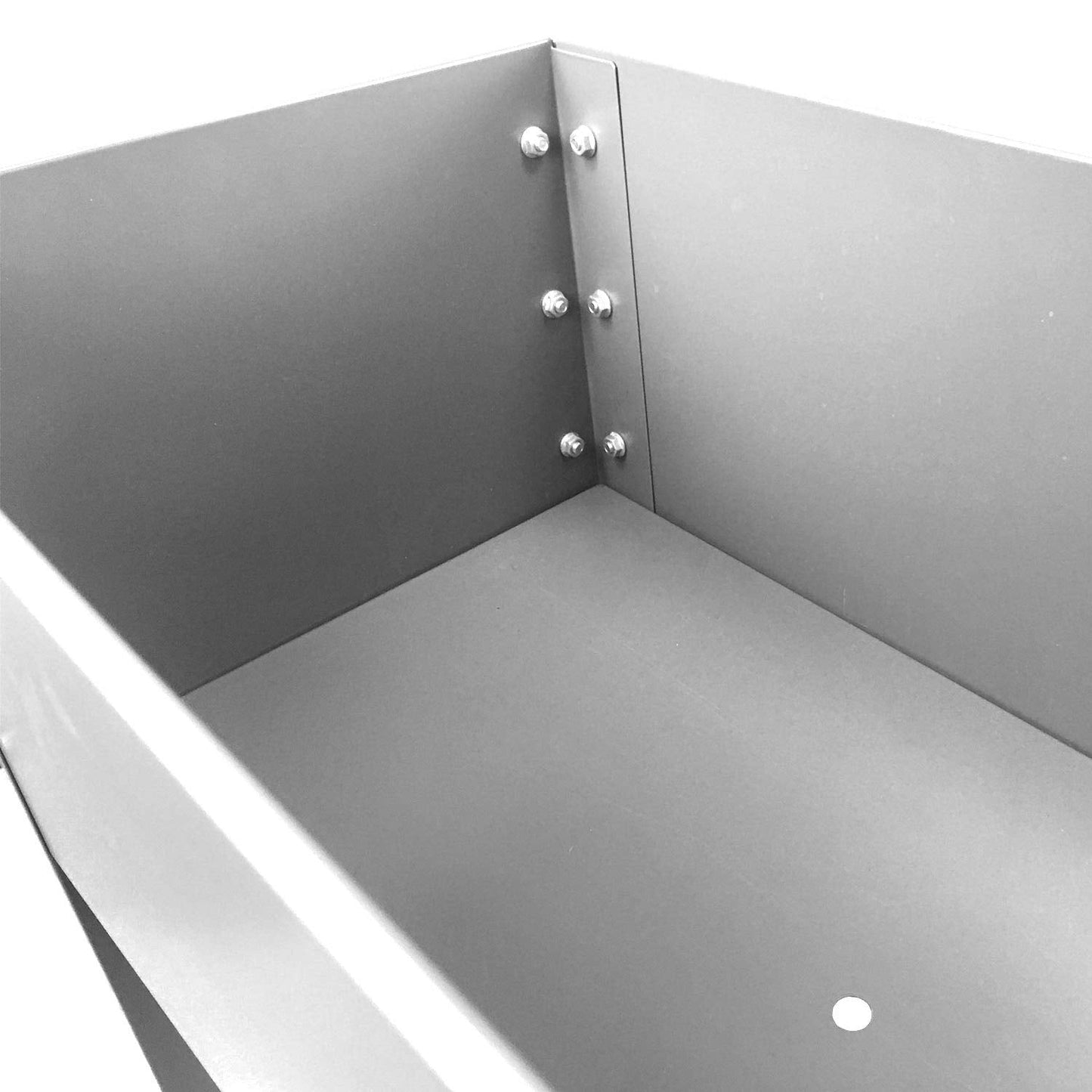 Bio Green Metal Raised Garden Bed Freising-XL with Drainage I Large Galvanized & Powder-Coated Outdoor Planter Box with Legs for Herb Garden, Flowers, Vegetables, Patio I 40x12x31.5 inch, Anthracite