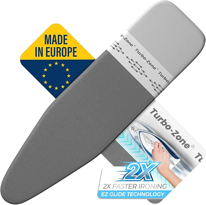 Bartnelli Ironing Board Cover and Pad, Made in Europe