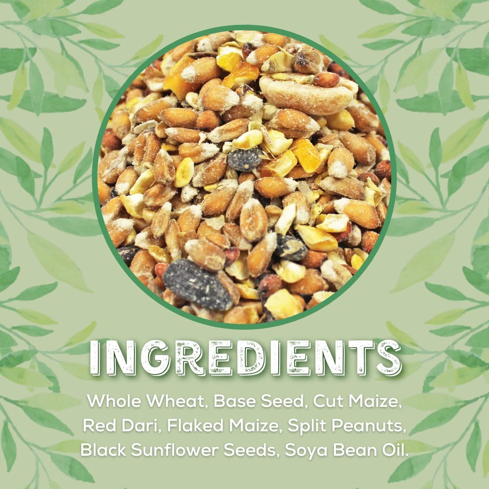 Copdock Mill Wild Bird Seed Supreme Mix 20kg – All Year-Round Bird Food – 100% Natural Ingredients Including Peanuts for Wild Birds – Suitable for All Wild Bird Species