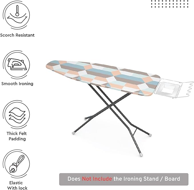 Encasa XO Ironing Board Cover and Pad