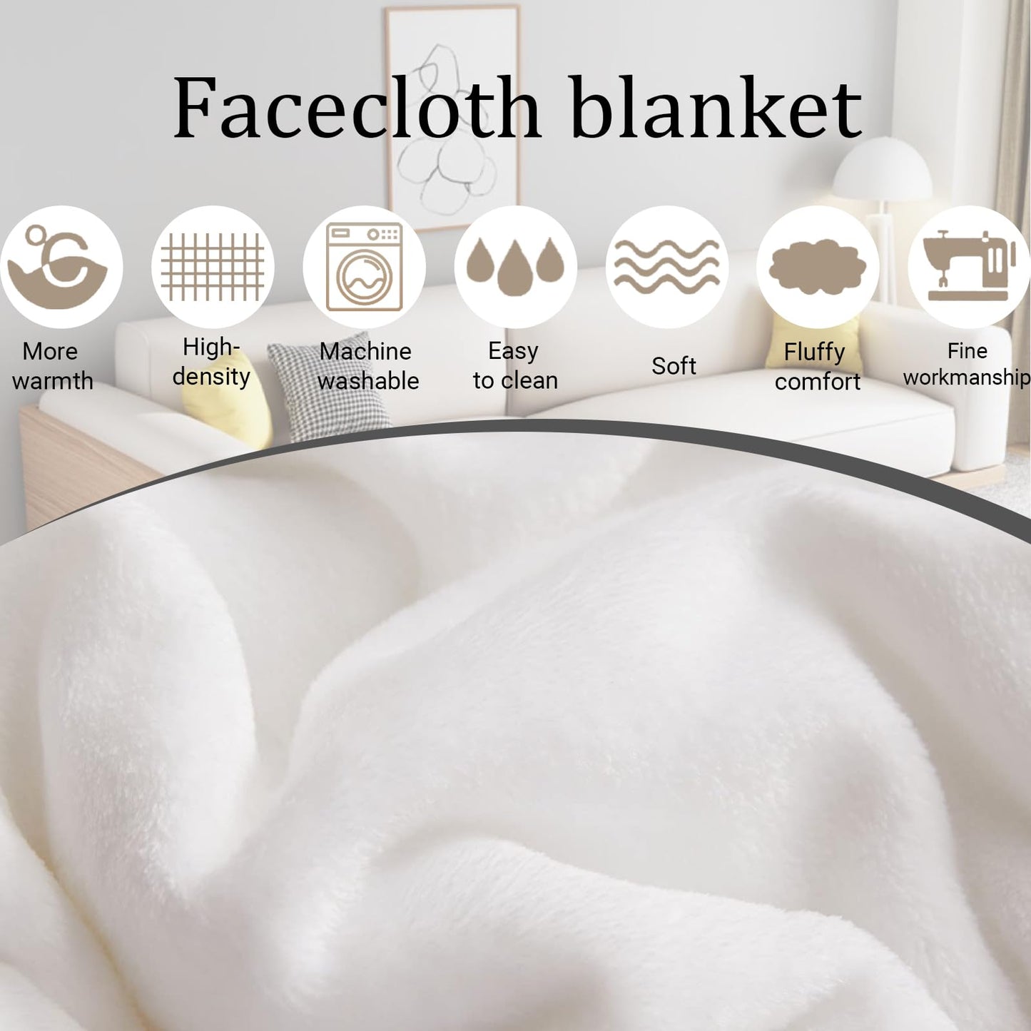 Mniedc Fox Forest Woodland Blanket, Cute Animal Nature Flannel Throw Blankets, 50"x60", Soft Warm Lightweight Fuzzy Cozy Throws for Couch Bed Sofa Camping Decorative Gifts for Kids Boys Girls, Green