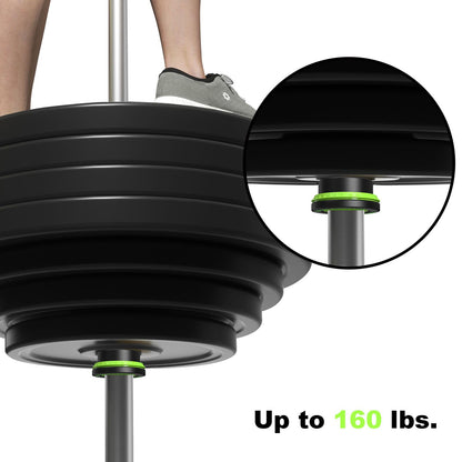 POWER GUIDANCE 50mm Barbell Clamps Barbell Collars, Quick Release Weight Olympic Barbell Clips for Bars, Non-Slip Olympic Barbell Clamps for Workout Weightlifting Fitness Training