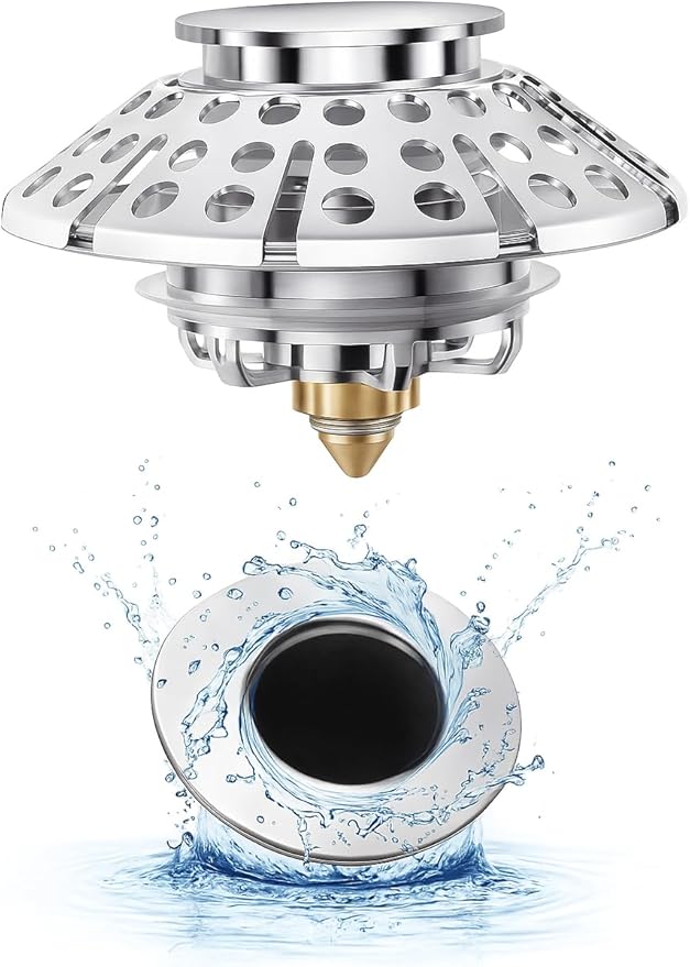 3-in-1 Bathtub Drain Stopper