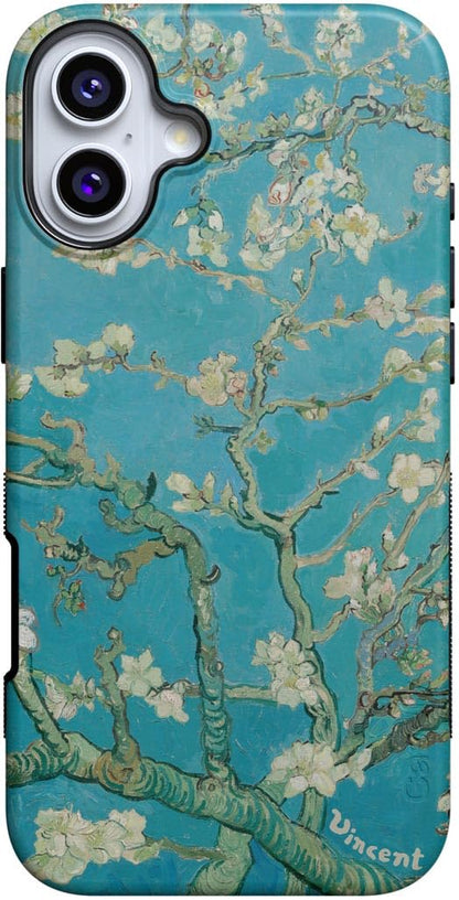 Casely iPhone 16 Plus Case | Blue Stripes | Sunday Best | Compatible with MagSafe | Bold Protective Design