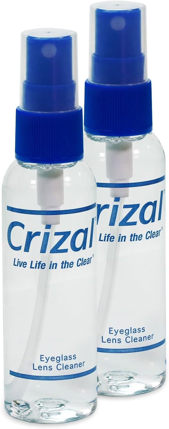 Eyeglass Lens Cleaning Solution – 2 Pack – Safe