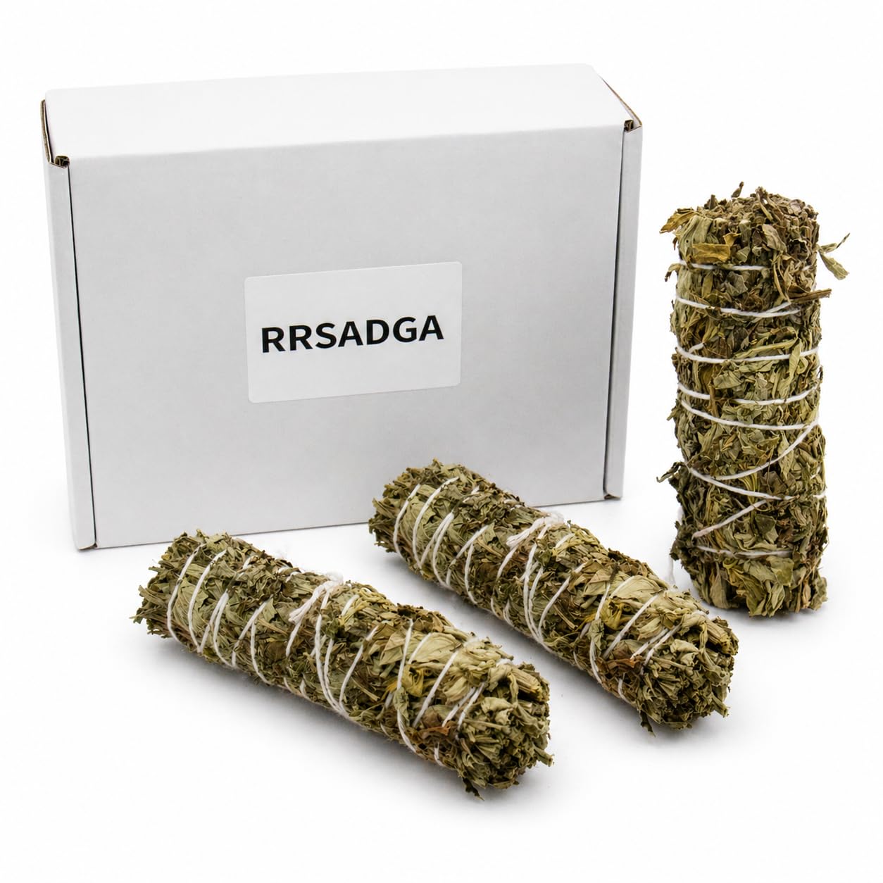 Mugwort Smudge Sticks – 4-Inch Three Pack | Natural Mugwort Bundles for Meditation, Rituals, Space Cleansing, and Spiritual Atmosphere Enhancement