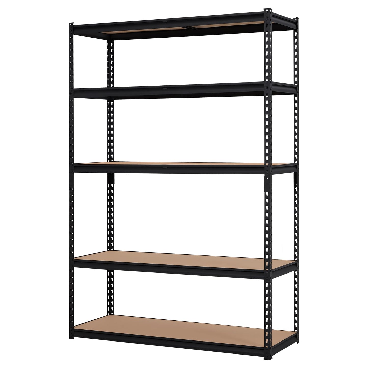 GarveeHome Heavy Duty Storage Shelves - 5 Tier 48 * 24 * 72 in, Adjustable Garage Storage Shelving, Metal Storage Utility Rack Shelf Unit