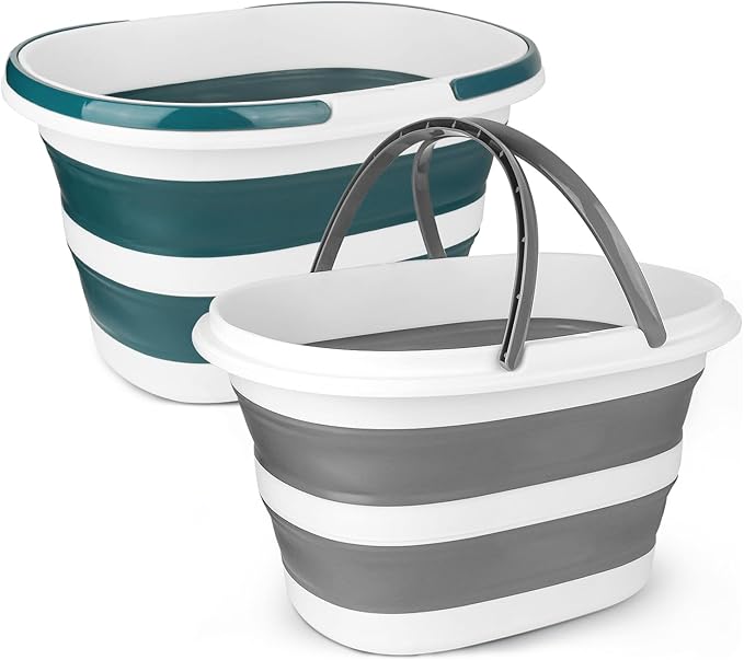 Collapsible Mop Bucket with Handle