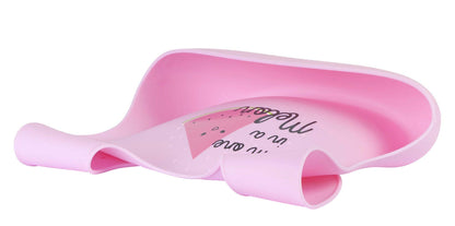 Kiddo Feedo Silicone Baby Bibs, Soft, Adjustable, Waterproof and Non Messy, Designed in Sweden, (watermelon-one in a melon)