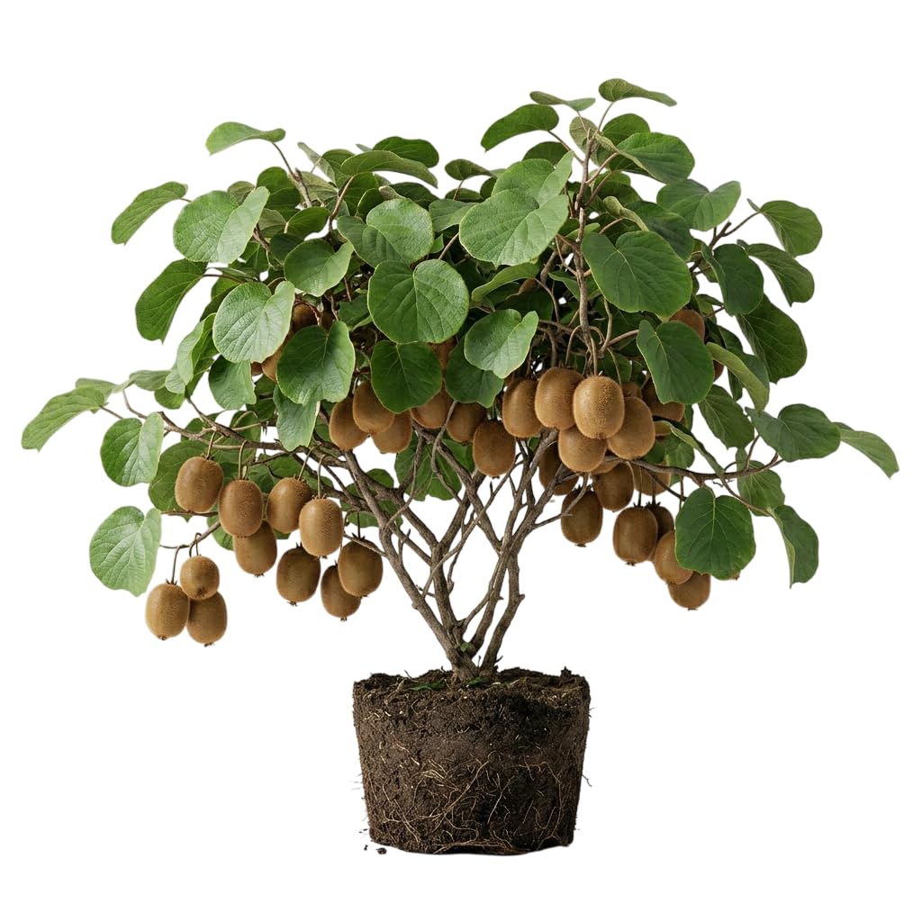 Cold Hardy Kiwi Tree Sweet Kiwis Plant 5-7 Inch Tall, Woody Deciduous Vines, Kiwi Vine