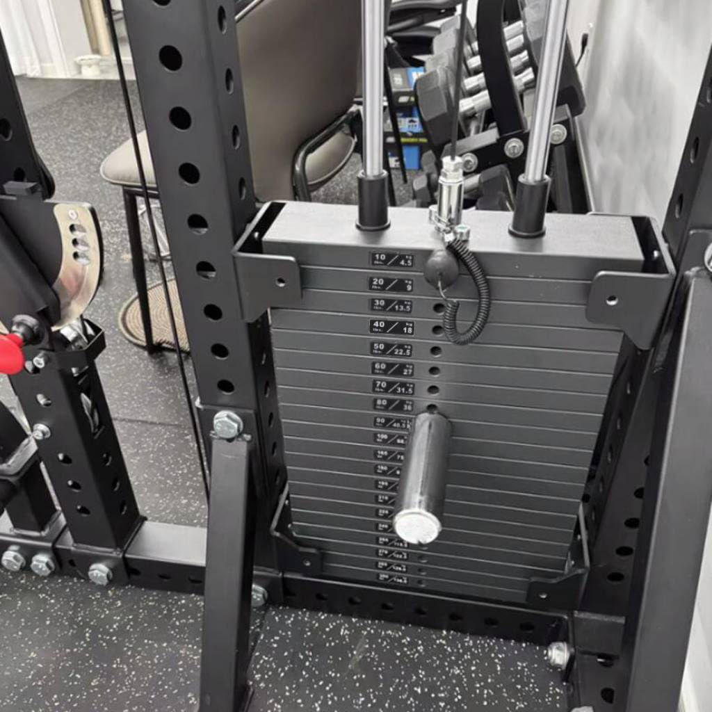 10-260LBS/4.5-117KG Gym Equipment Weight Stack Stickers Custom Weight Plate Stickers and Safety Warning Stickers