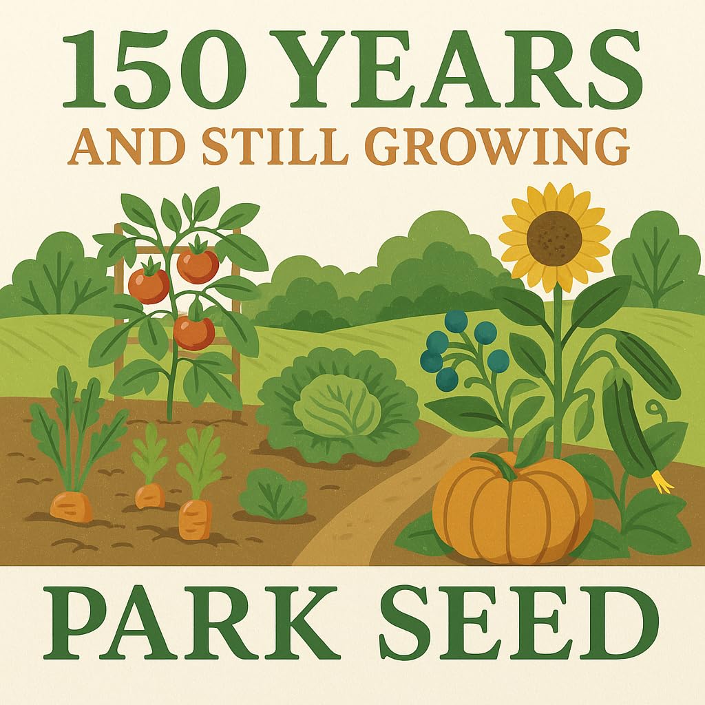 Park Seed Zinnia Flower Planting Seeds, Easy to Grow, Perfect for Spring Garden, Profusion Apricot, Pack of 25