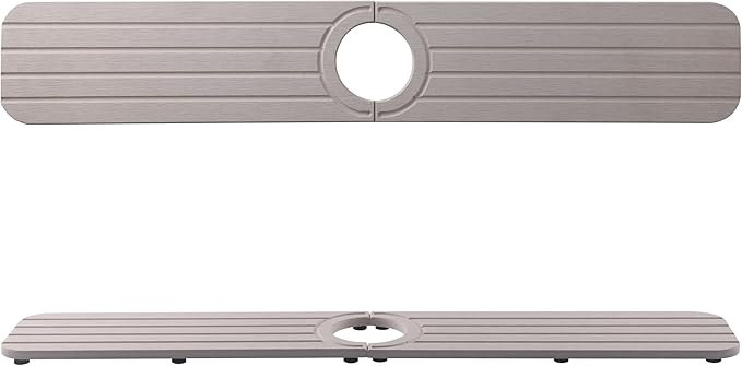 Drying Stone Faucet Mat for Kitchen Sink, Diatomite Faucet Handle Drip Catcher