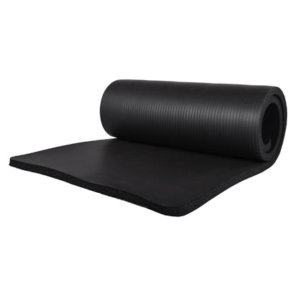 BalanceFrom 7-Piece Yoga Set with 71x24x1 Inches Extra Thick Mat and Carrying Sling – Includes 2 Blocks, Stretch Strap, 2 Towels, and Knee Pad for Home, Studio, and Gym Workouts