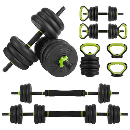88Lb Adjustable Dumbbell Weight Set, Free Weights Dumbbells Set for Home Gym,Round