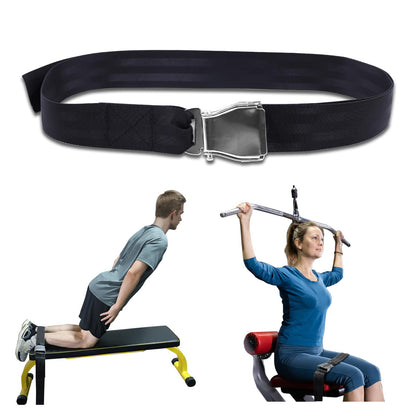 Nordic Hamstring Curl Strap with Quick-Release Buckle – Adjustable Leg Strap for Nordic Curls, Leg Extensions & Home Gym Workouts – Easy to Use for Men & Women