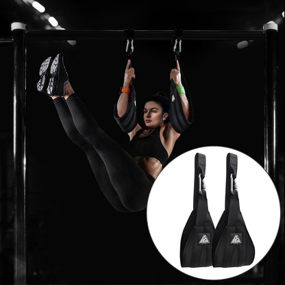 Ab Straps for Pull Up Bar: Hanging Abdominal Ab Sling Straps for Arm Pull up Workout Support for Training Knee and Leg Raises at Home & Gym