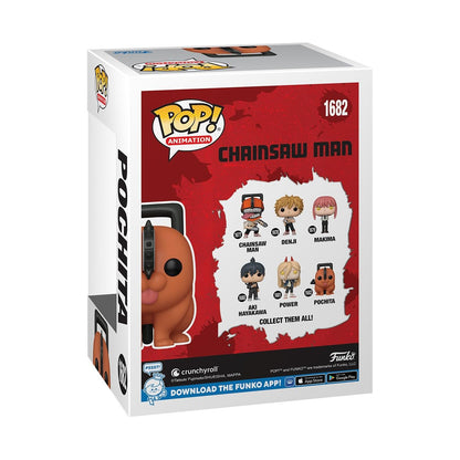 Funko Pop! Animation: CSM - Pochita - Chainsaw Man - Collectable Vinyl Figure - Gift Idea - Official Merchandise - Toys for Kids & Adults - Anime Fans - Model Figure for Collectors and Display