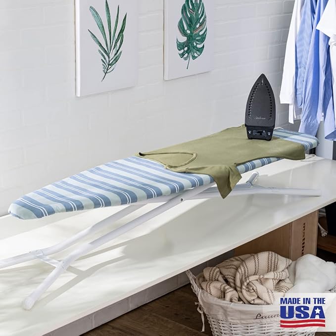 Full Size Ironing Board Made in USA – Blue Stripe by Seymour Home Products 4