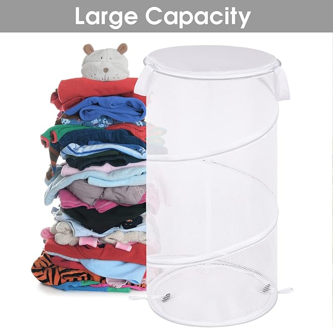 BATTOO 2 Pack Large Collapsible Laundry Basket