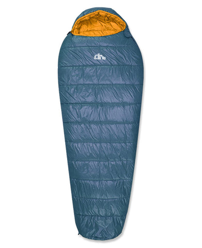 iClimb 1 3M Thinsulate Insulation Sleeping Bag and 1 Low Folding Chair, Ultralight Compact for Adults Outdoor Camping Backpacking Hiking