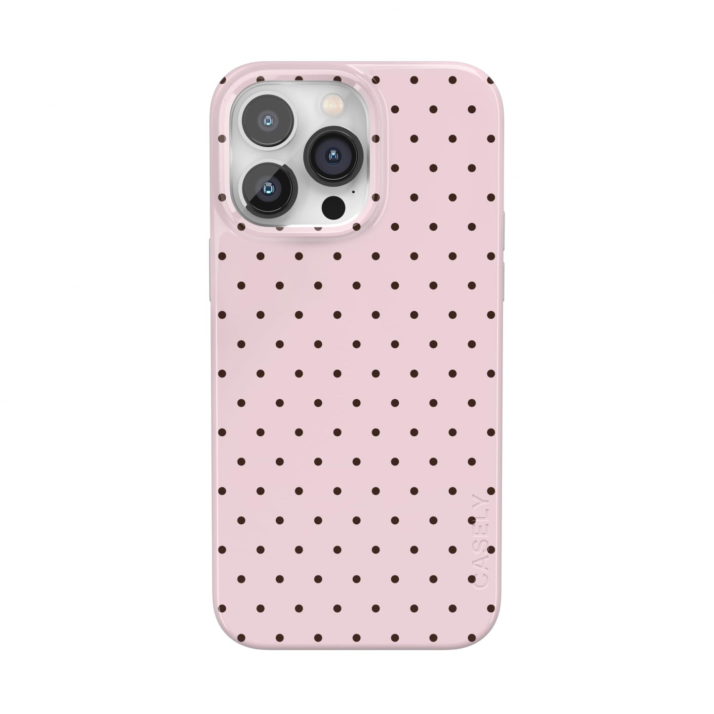 Casely iPhone 14 Pro Max Case | Fit Check | Neutral Checkerboard | Compatible with MagSafe | Classic Ultra Slim Design