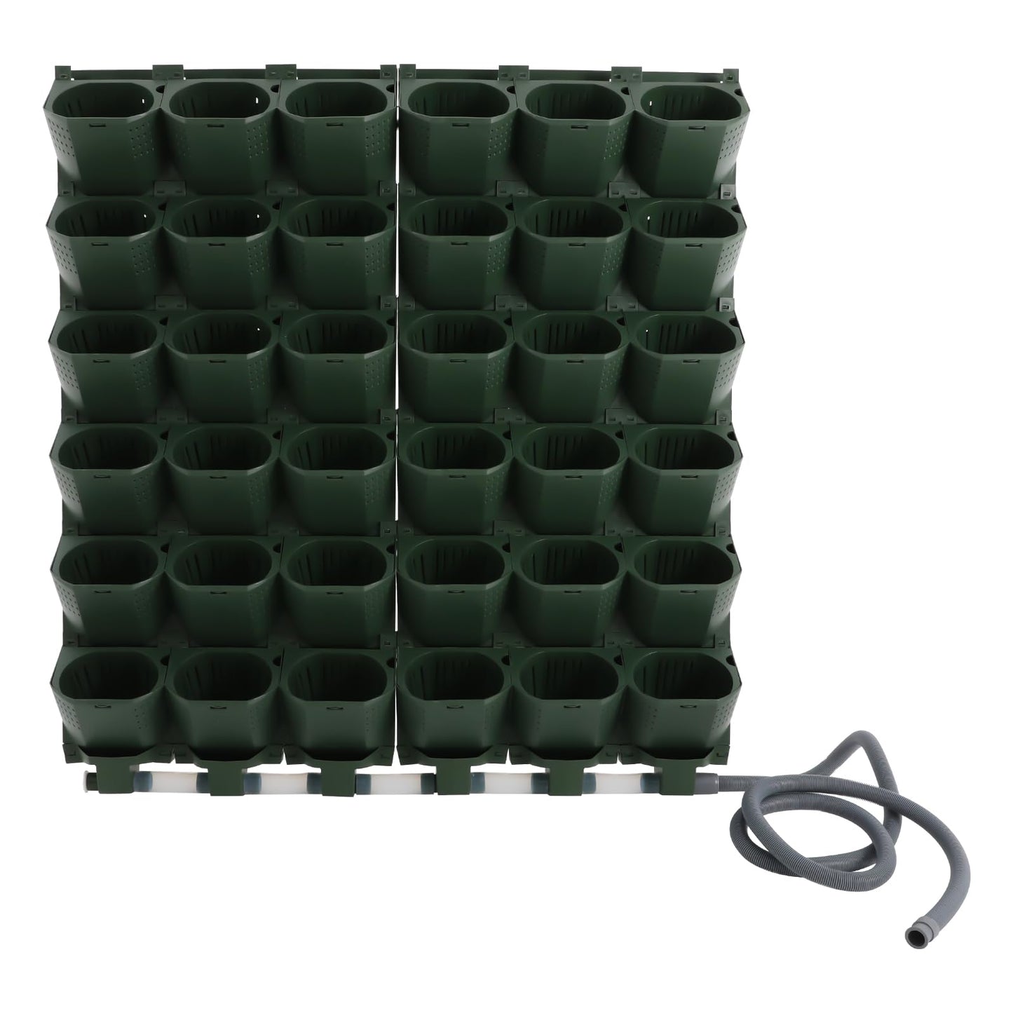 Self Watering Planters Wall Mounted 36 Baskets Automatic Watering System with Timer & Adjustable Drip Irrigation,Wall Planters for Indoor Outdoor Garden