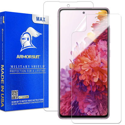 ArmorSuit 2 Pack for Samsung Galaxy S24 Ultra Screen Protector (6.8") Case Friendly MilitaryShield HD Clear Film - Made in USA