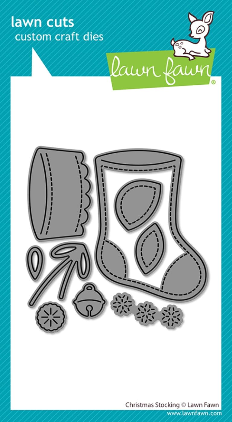 Lawn Fawn LF3914 Christmas Stocking Stand-Alone Die