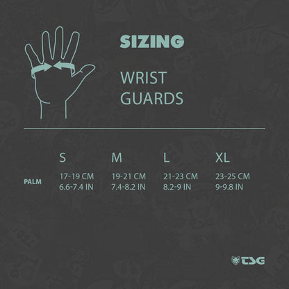 TSG Professional Wristguard, Ergonomic Splint, Palm, Wrist Support, Hardshell, Snowboarding, Skiing, Downhill, Skateboarding, Swiss Design, Black (Large)