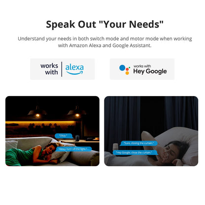 SONOFF WiFi Smart Curtain Switch with Power Metering TUV Certified, DUALR3 Dual Relay DIY Curtain, Blinds, Roller Shutter,Two Way Smart Switch,Works with Alexa&Google Home(1 Pack)