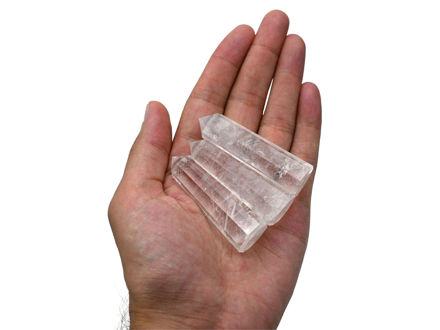 Amazing Gemstone Clear Quartz Crystal Towers ~ Natural Healing Crystal Point Obelisk for Reiki Healing and Crystal Grid (2" to 3" INCH)