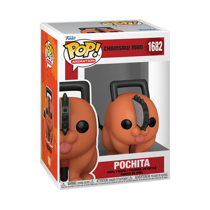 Funko Pop! Animation: CSM - Pochita - Chainsaw Man - Collectable Vinyl Figure - Gift Idea - Official Merchandise - Toys for Kids & Adults - Anime Fans - Model Figure for Collectors and Display