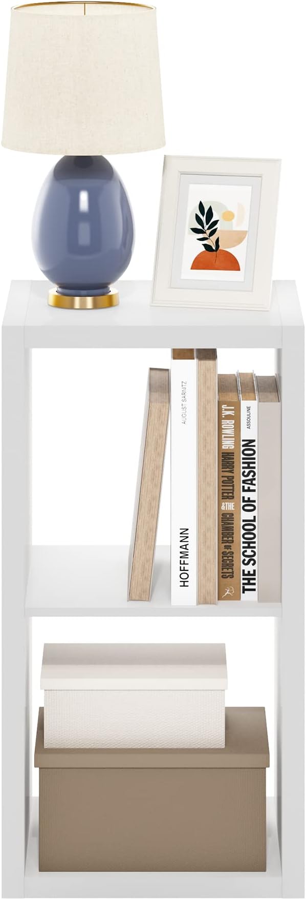 Furinno Cubicle Open Back Decorative Cube Storage Organizer