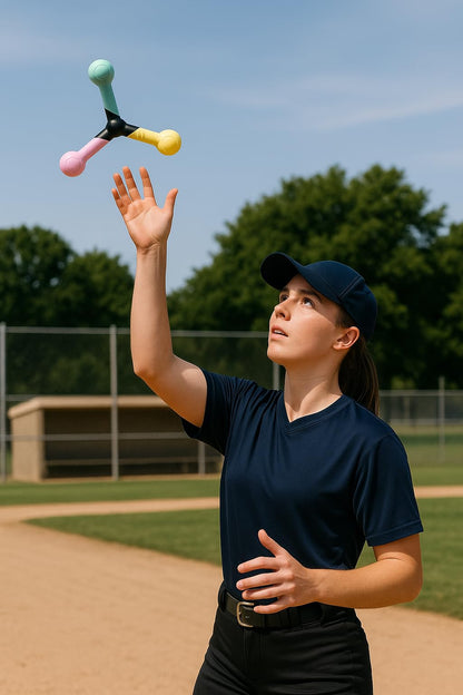 Reaction Catch Trainer – Hand Eye Coordination Training Tool to Improve Reflexes, Speed, Agility & Focus | Baseball & Softball Training Equipment for Athletes, Coaches & Kids - Rogue Athletics