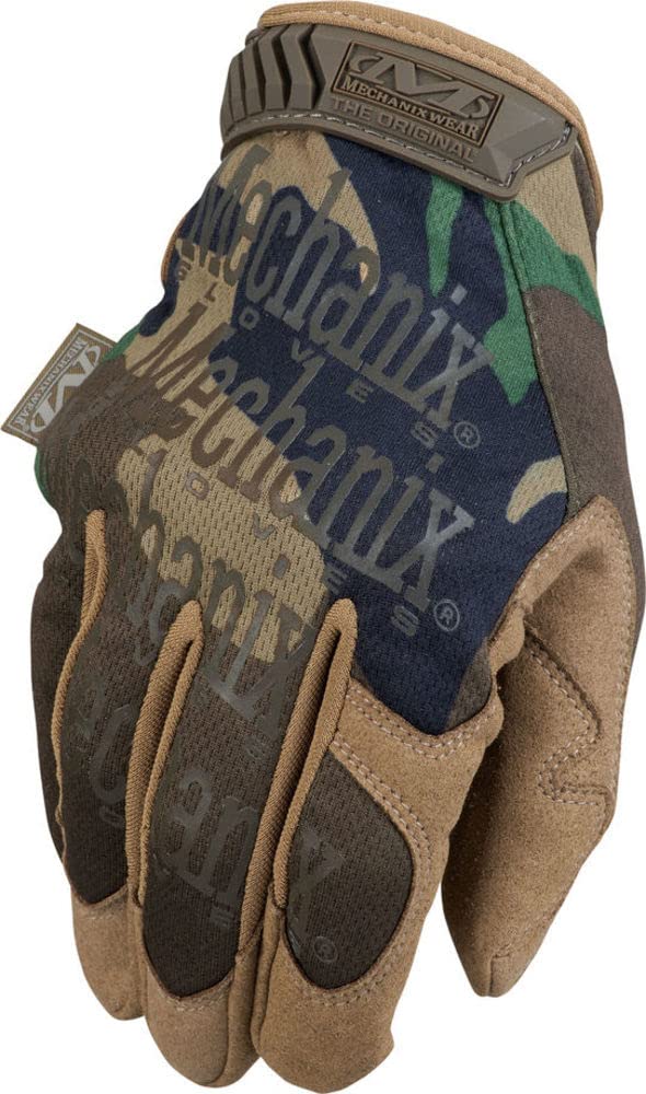 Mechanix wear - Original Woodland camo Gloves (Large, Camouflage) MG-77-010
