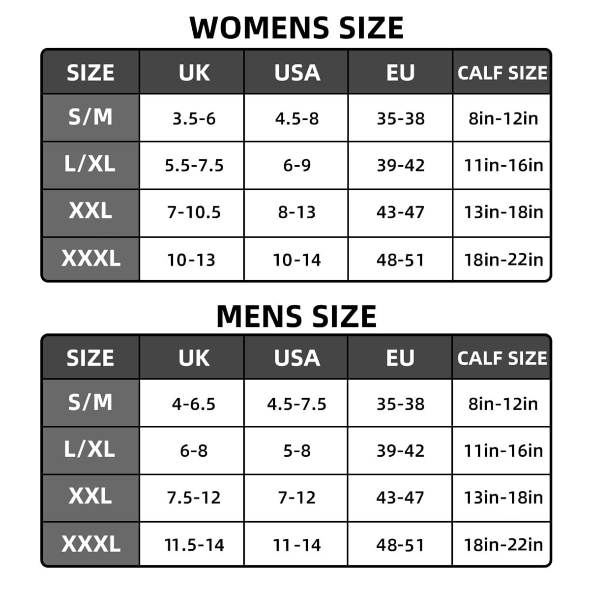 Gcbiger Compression Socks (3 Pairs) for Men Circulation 20-30 mmhg Medical Compression Stockings Women Nursing
