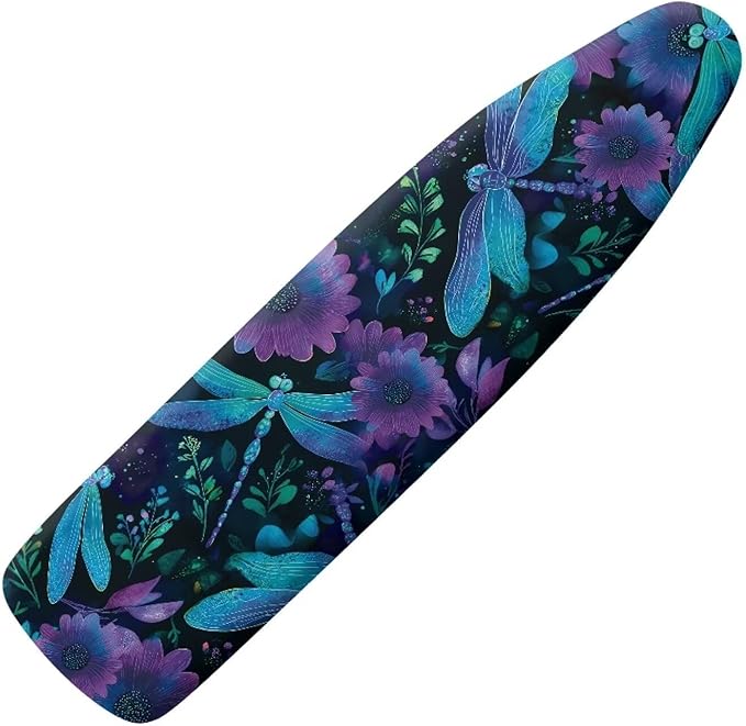 Blue Dragonfly Ironing Board Cover Fits Standard Size Elasticized Edges Home