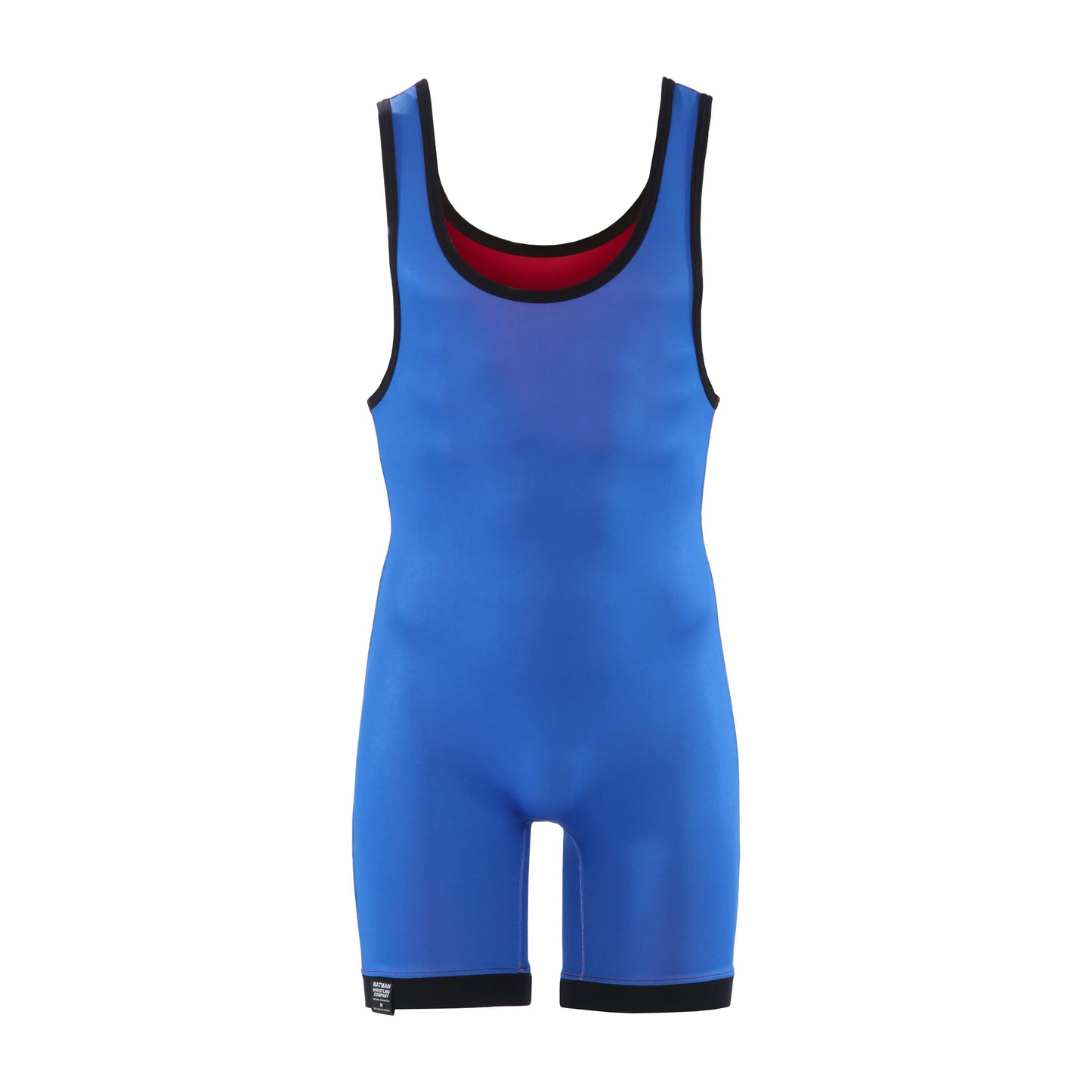 Matman USA The Standard Men's & Boys Reversible Wrestling Singlet Freestyle Greco Roman Folkstyle Blue/Red Made in U.S.A. (Royal/Red, 5X-Small)